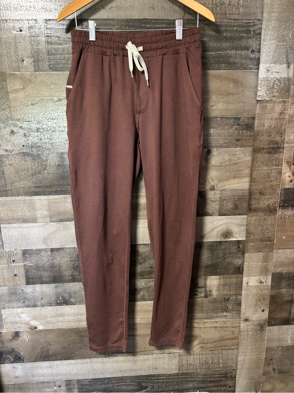 Vuori Chocolate Brown Drawstring Joggers